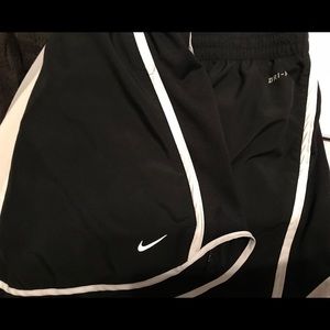 Black and White Nike Shorts